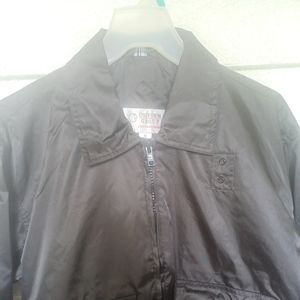 Spring Black uniform jacket UNIFORM GROUP 100% nylon lining BLACK ZIP FRONT. You